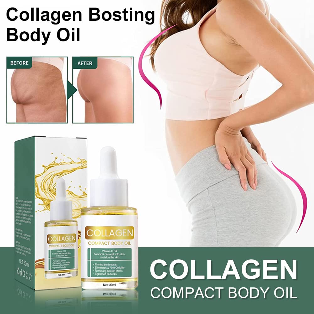 Collagen Lifting Body Oil, Beauty Women Tight Skin